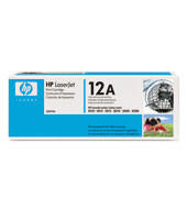 Cartucho de Impress�o HP LaserJet Q2612A, preto, com Toner Ultraprecise - consum�veis para impressoras a laser